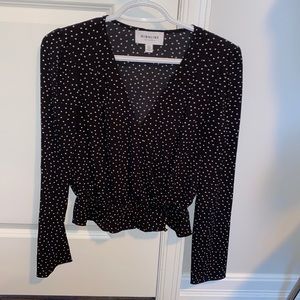 Black Starred Top